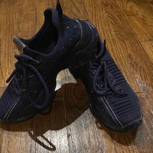 Navy Studded girls Steve Madden tennis shoes